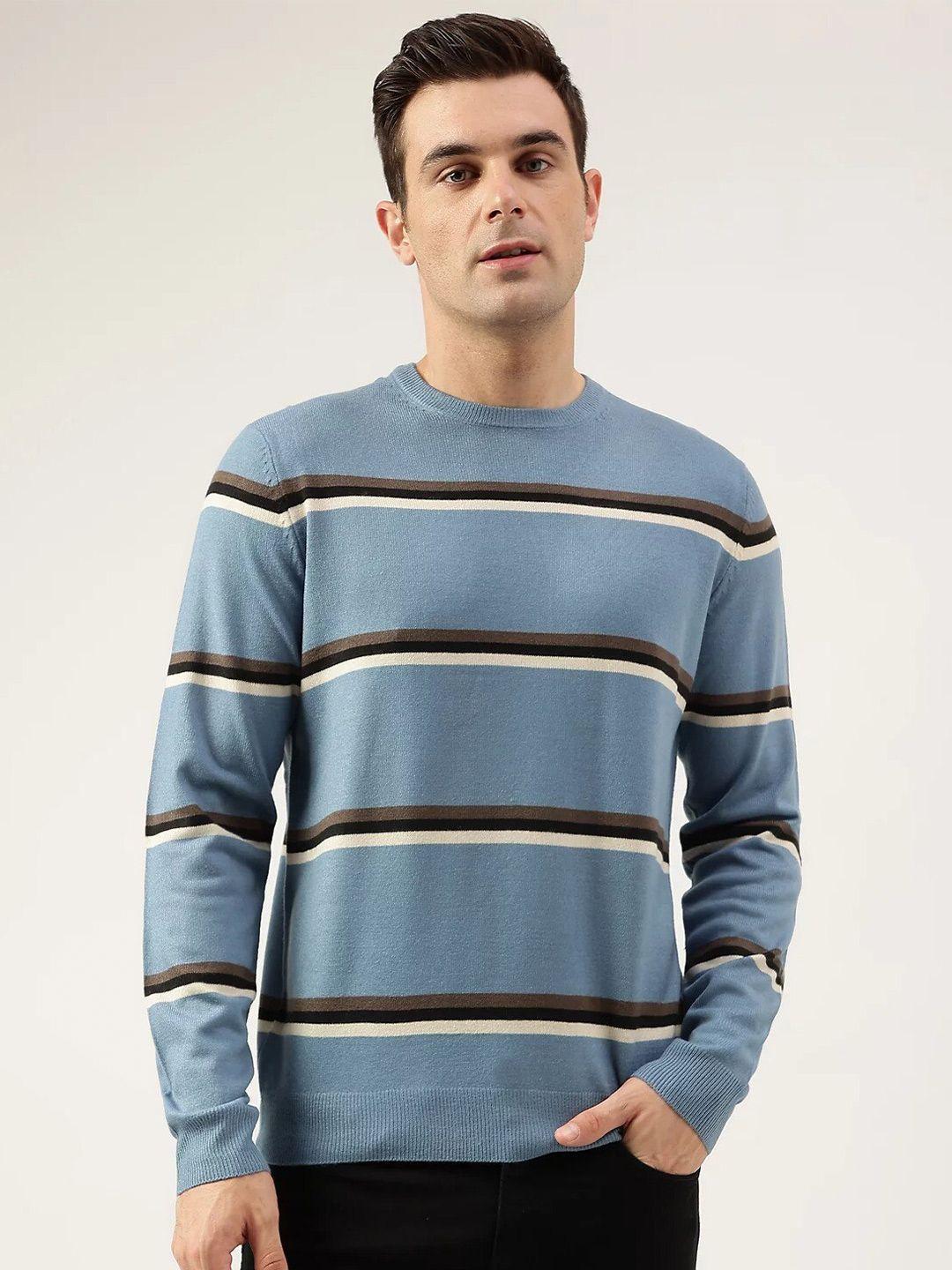 marks & spencer striped pullover sweater