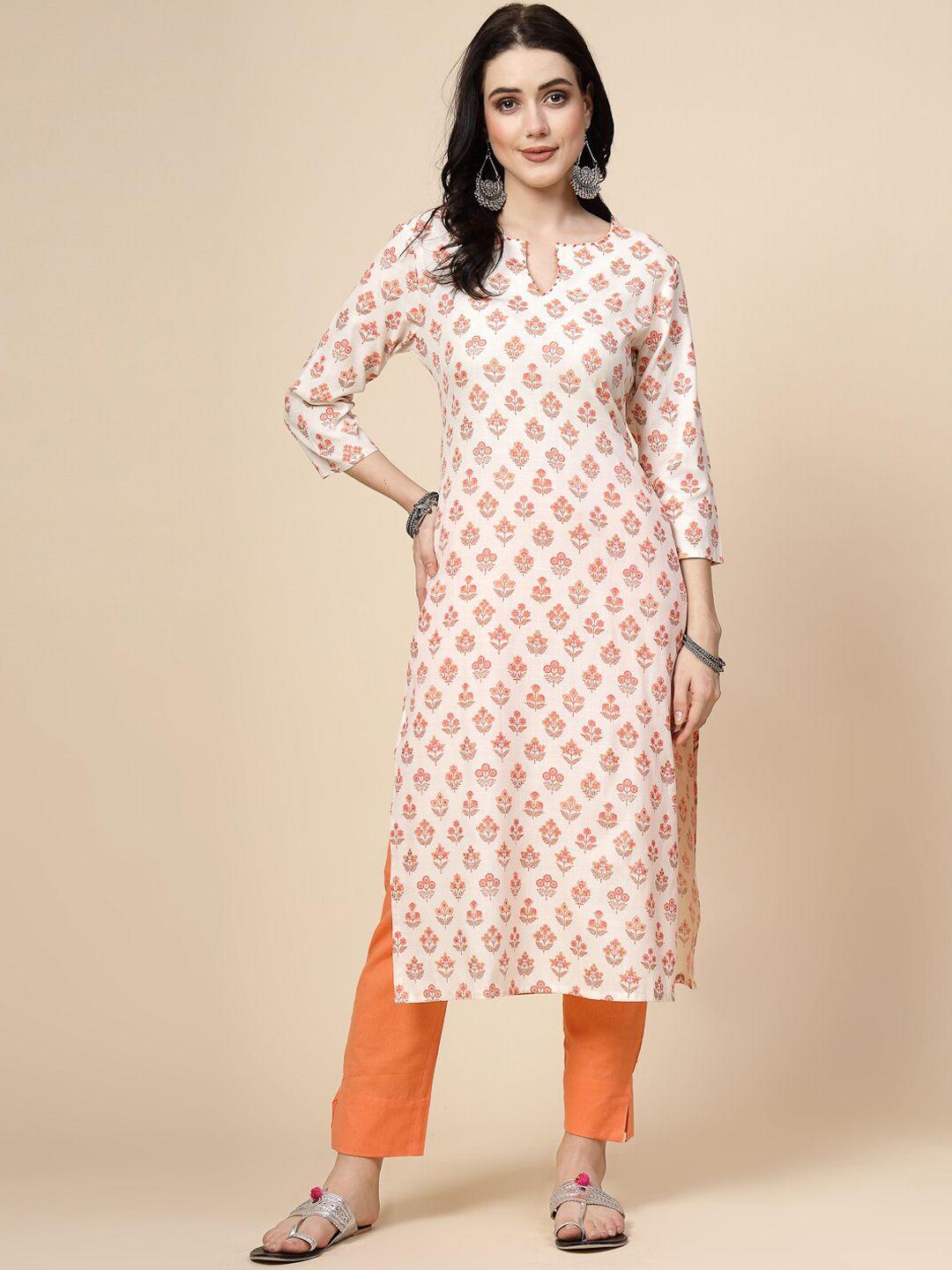 all about you floral printed straight kurta