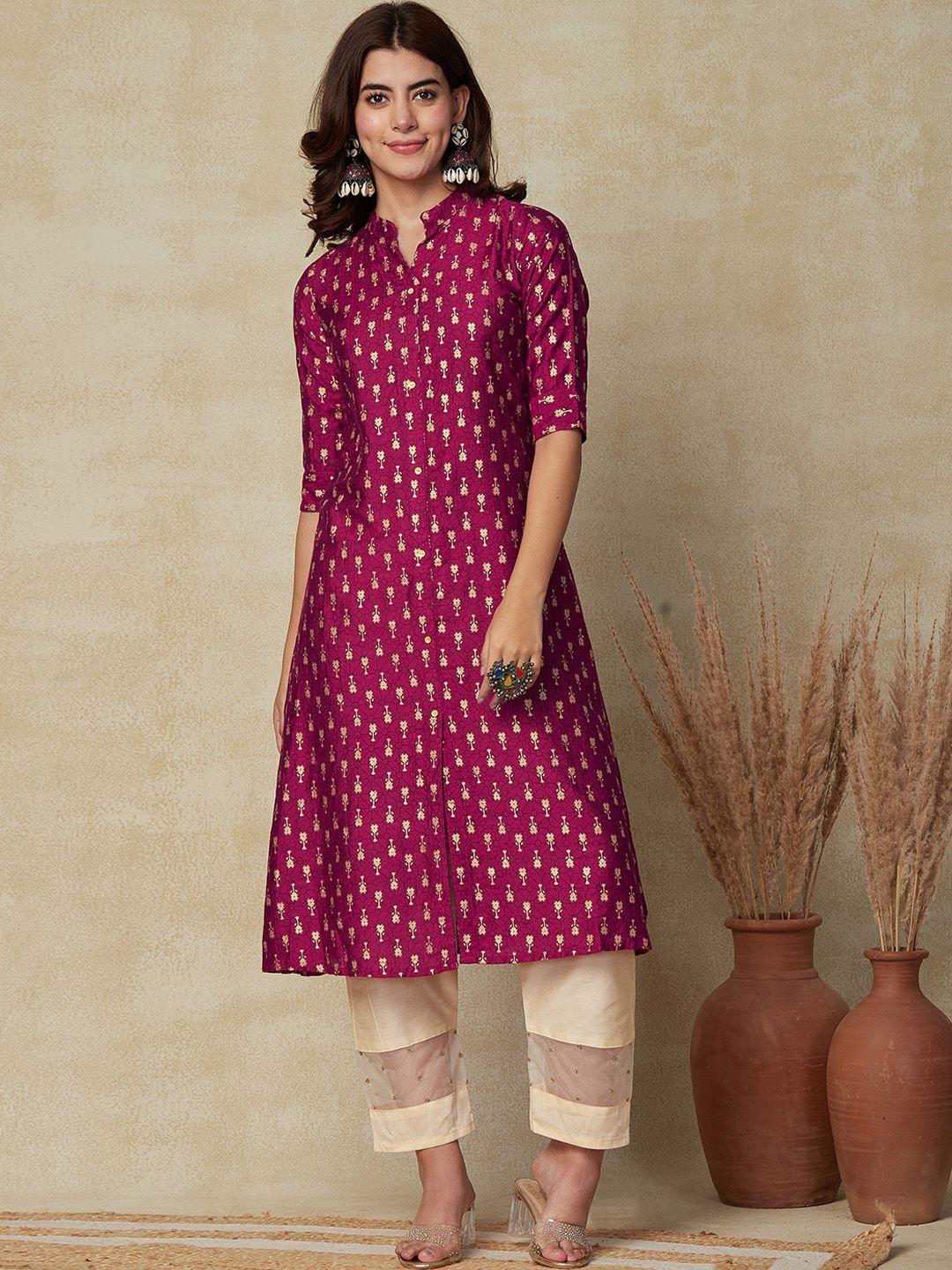 fashor ethnic motifs thread work kurta