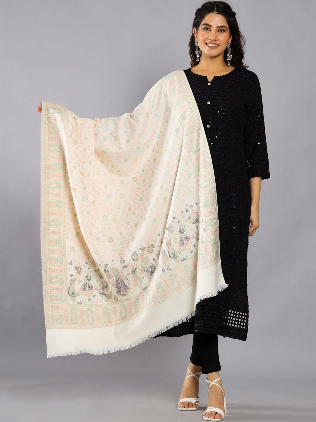 handicraft palace ethnic motifs woven design shawl