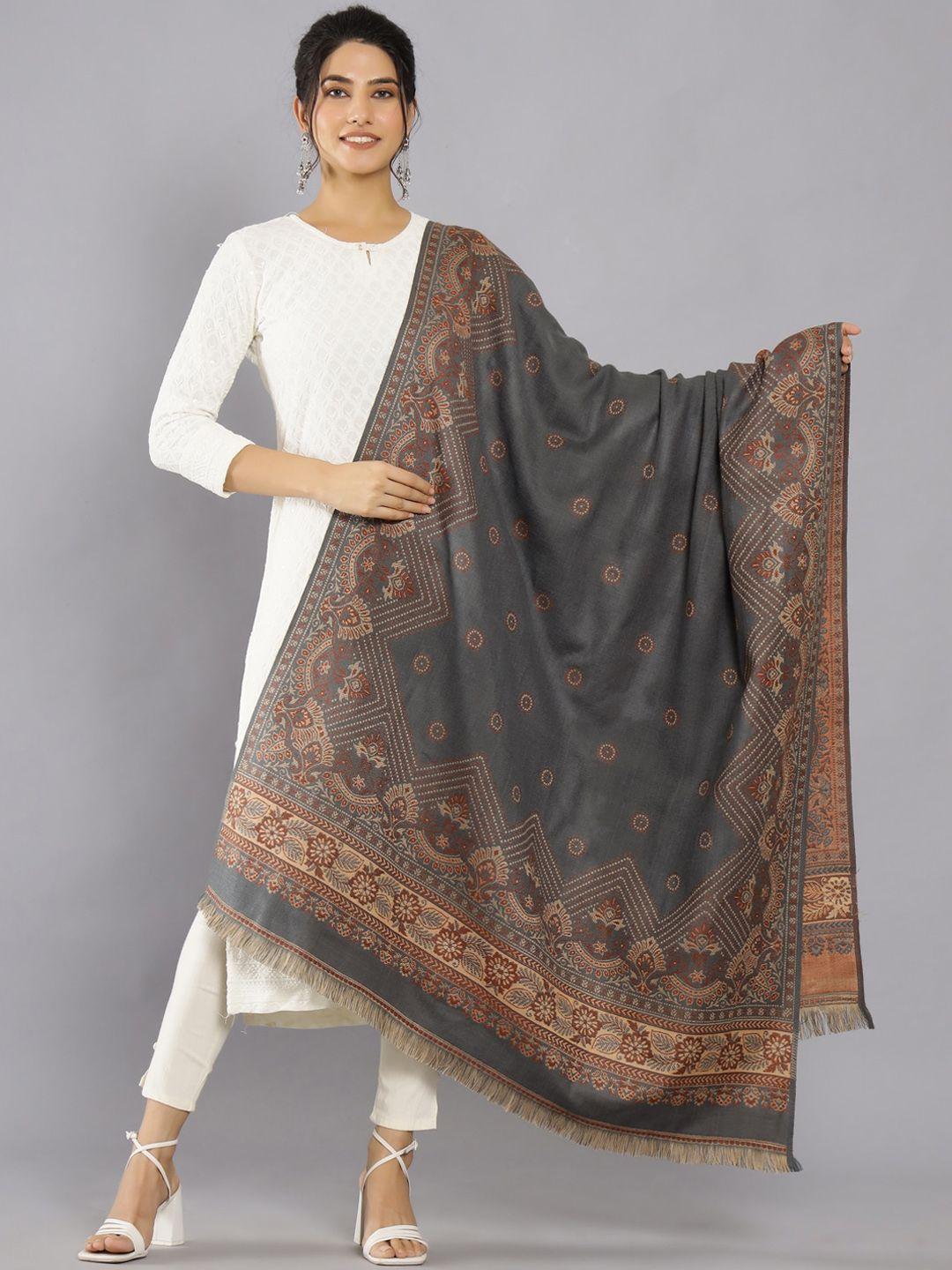 handicraft palace ethnic motif woven design jamawar shawl