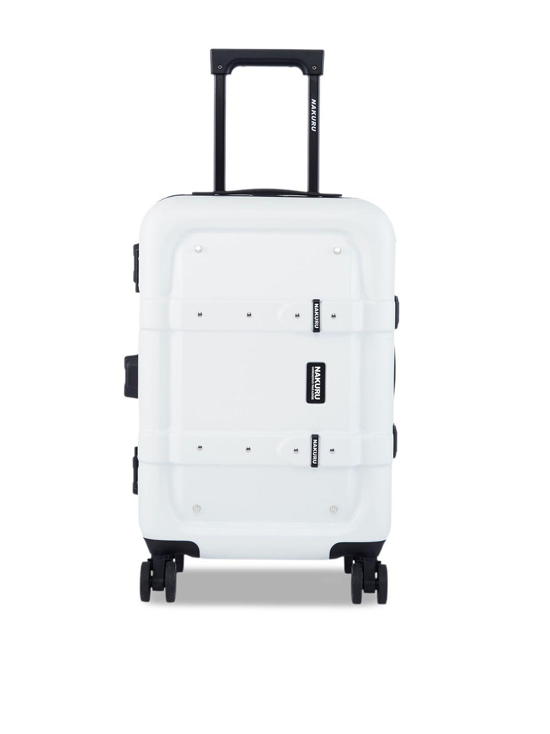 nakuru textured hard shell cabin trolley bag