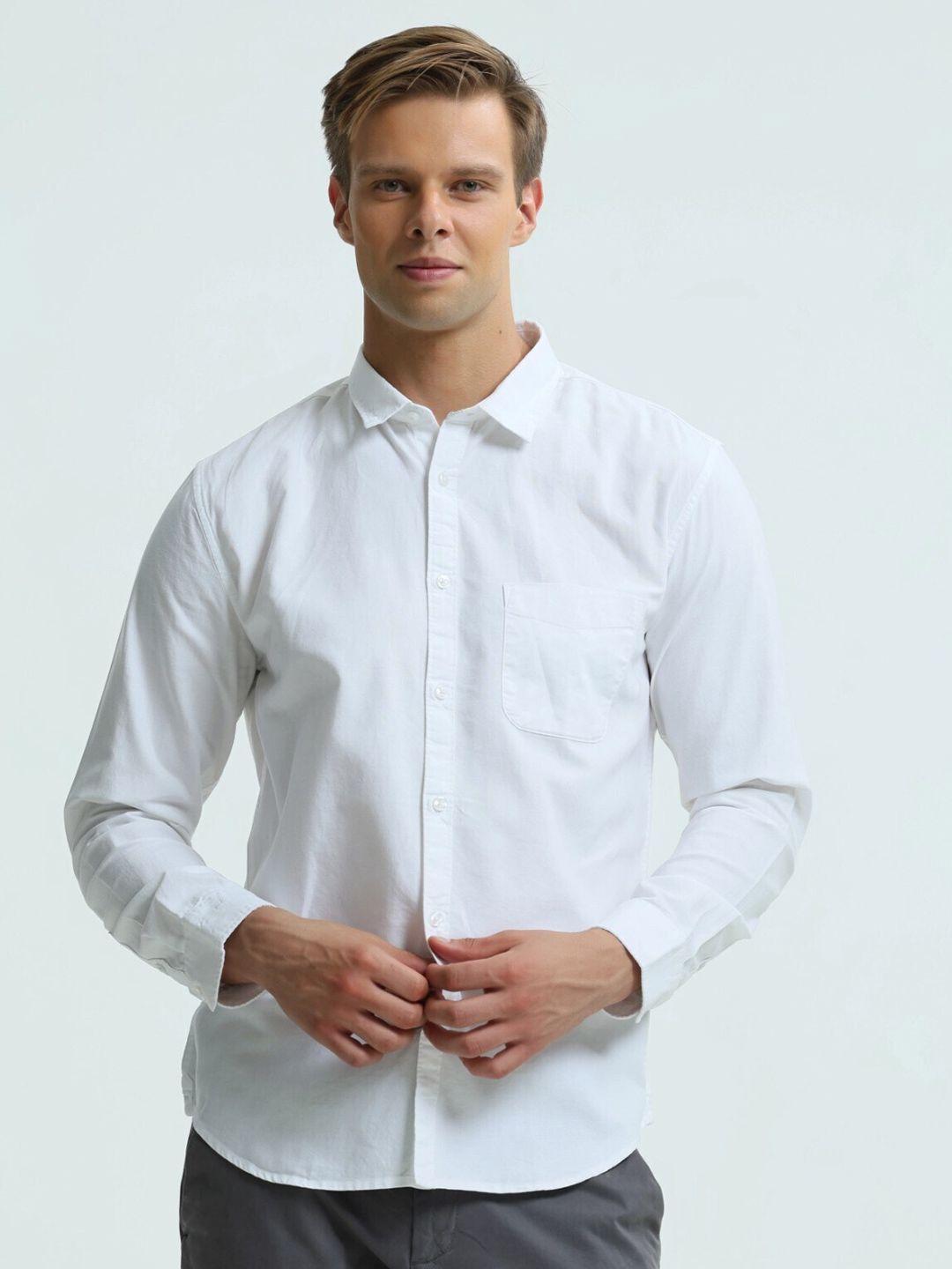 turms classic tailored fit cotton casual shirt