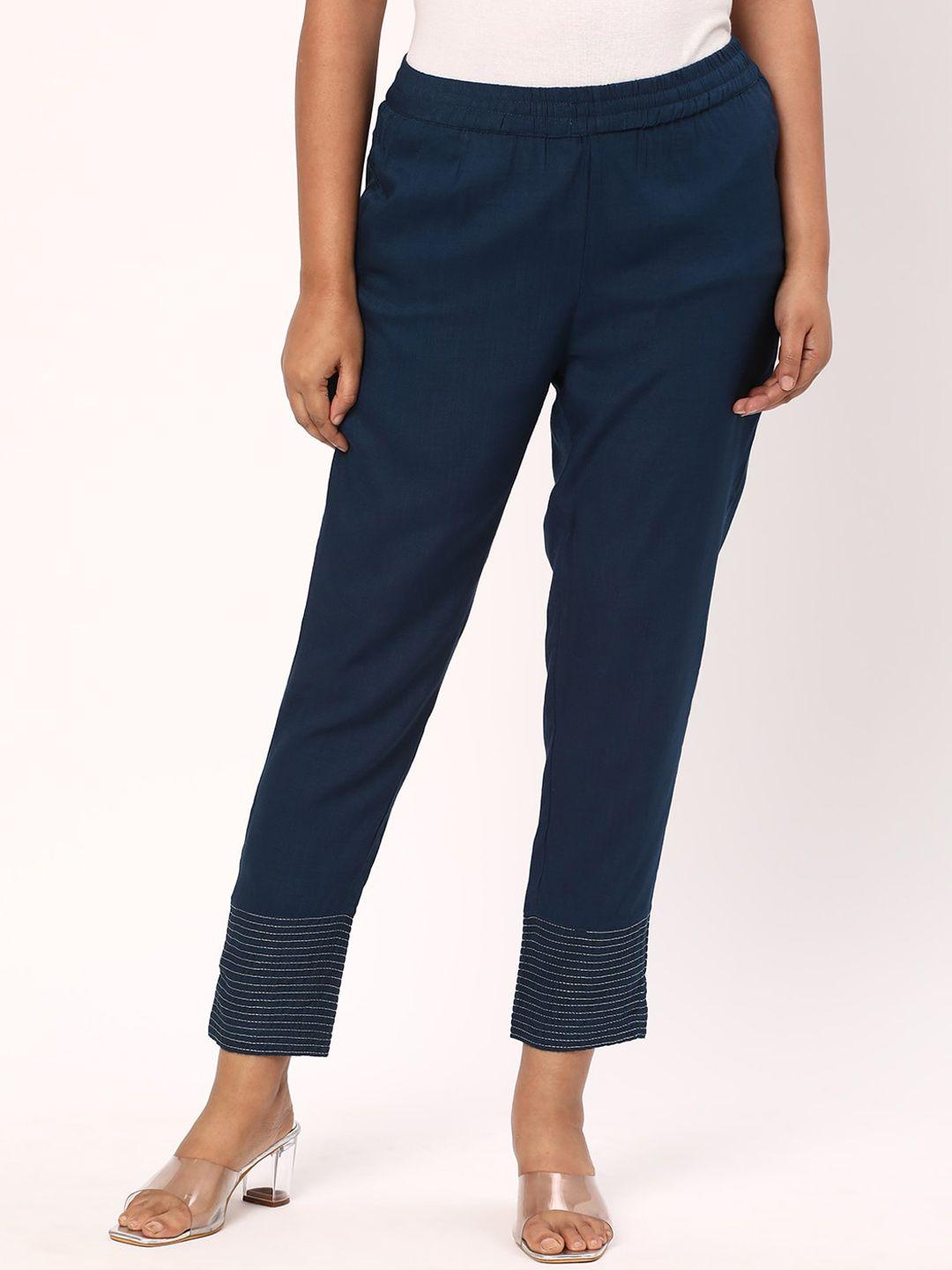 r&b women slim fit trousers