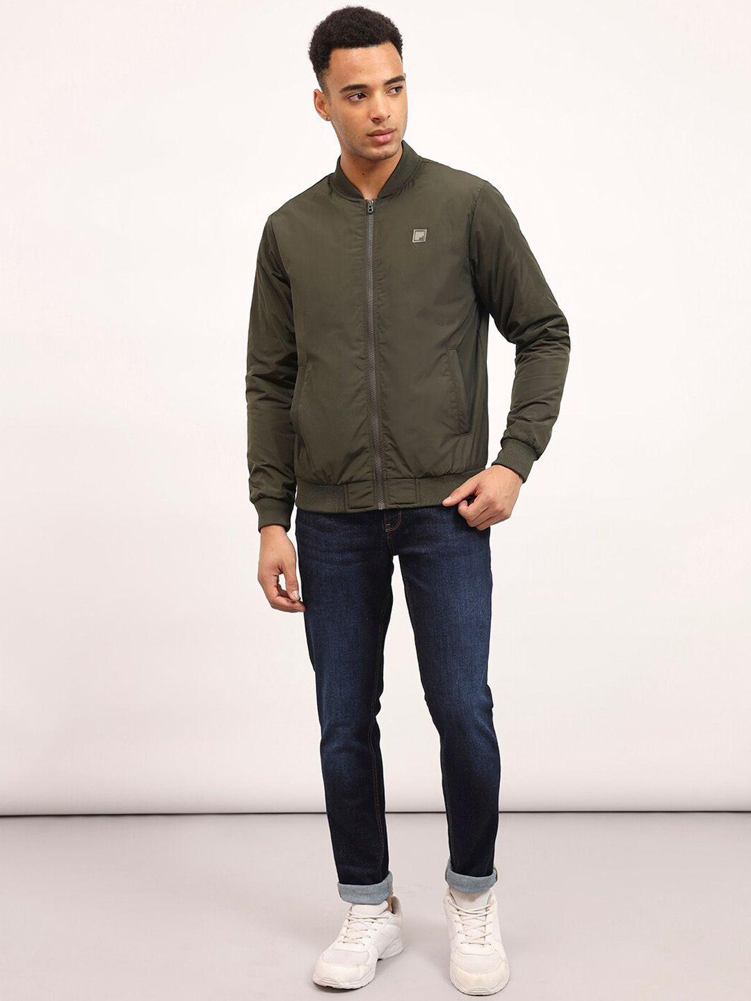 lee stand collar bomber jacket