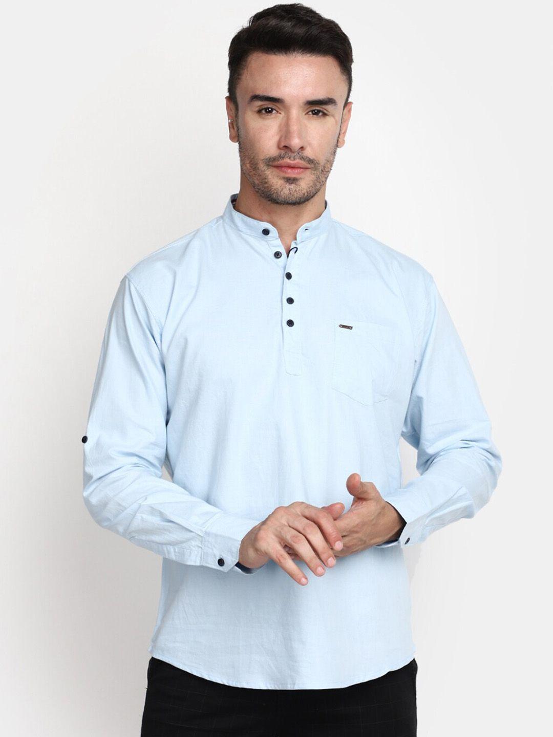 v-mart band collar pure cotton kurta