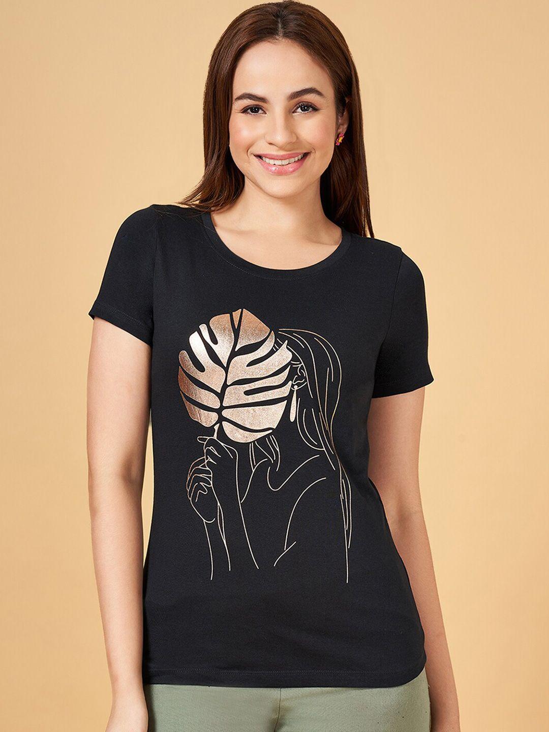 honey by pantaloons graphic printed cotton t-shirt