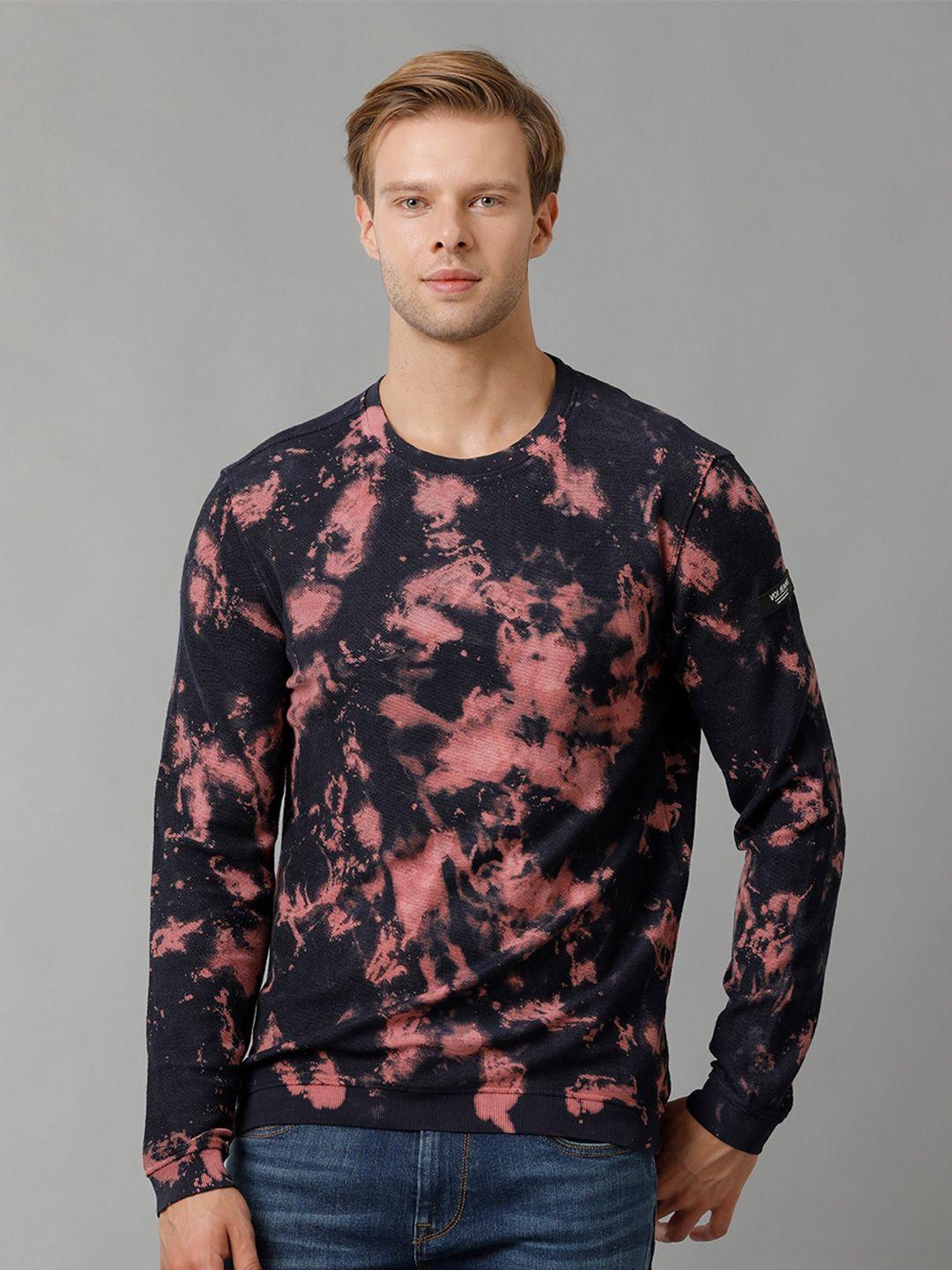 voi jeans abstract printed cotton sweatshirt