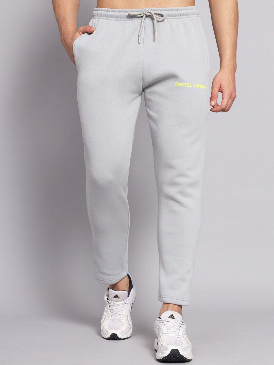 griffel men fleece regular fit track pants