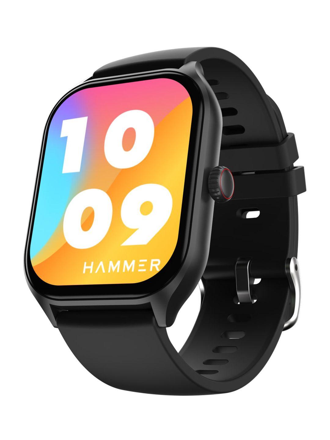 hammer polar advanced bluetooth calling smartwatch polar jet black