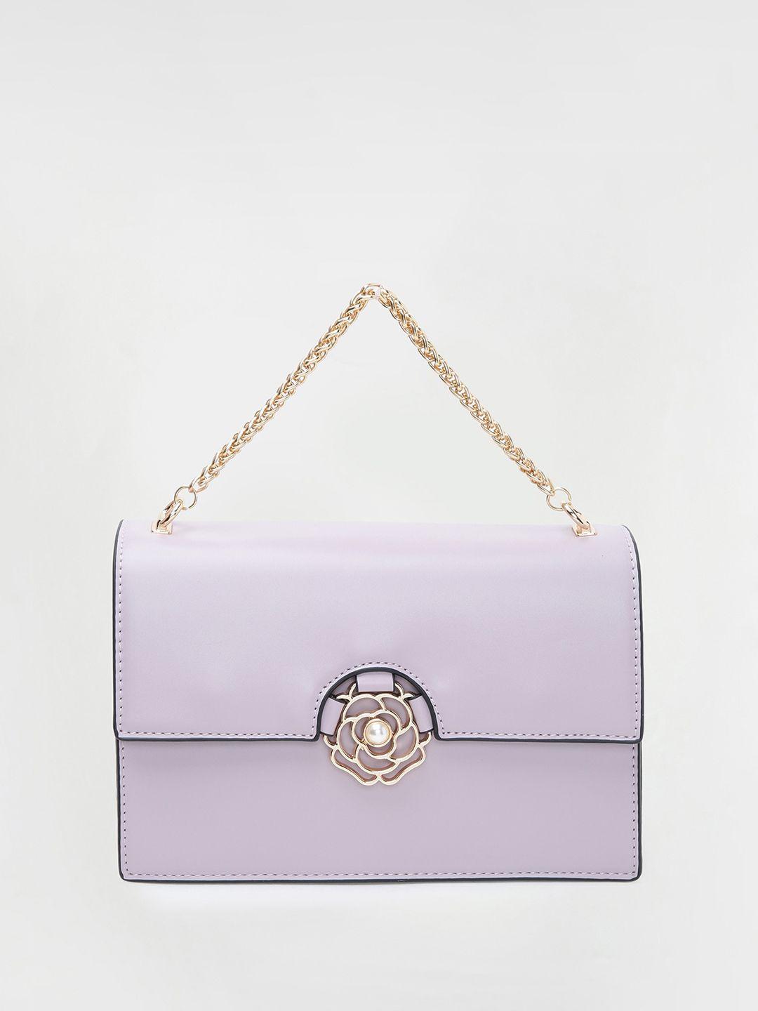 code by lifestyle structured satchel with embellished