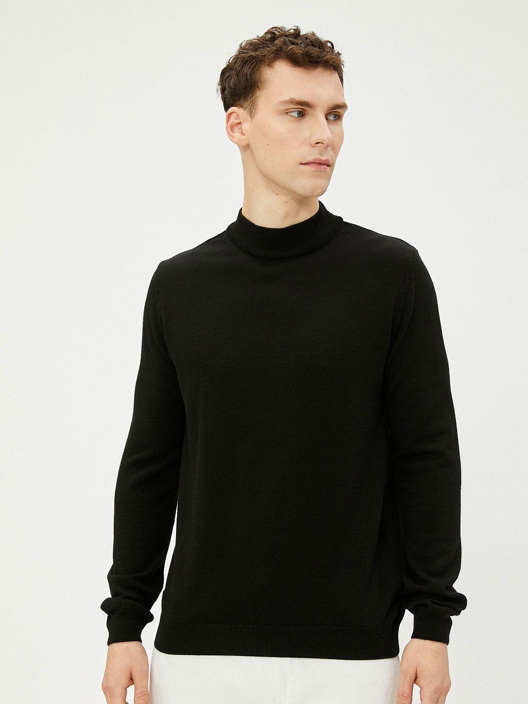 koton high neck acrylic pullover sweaters