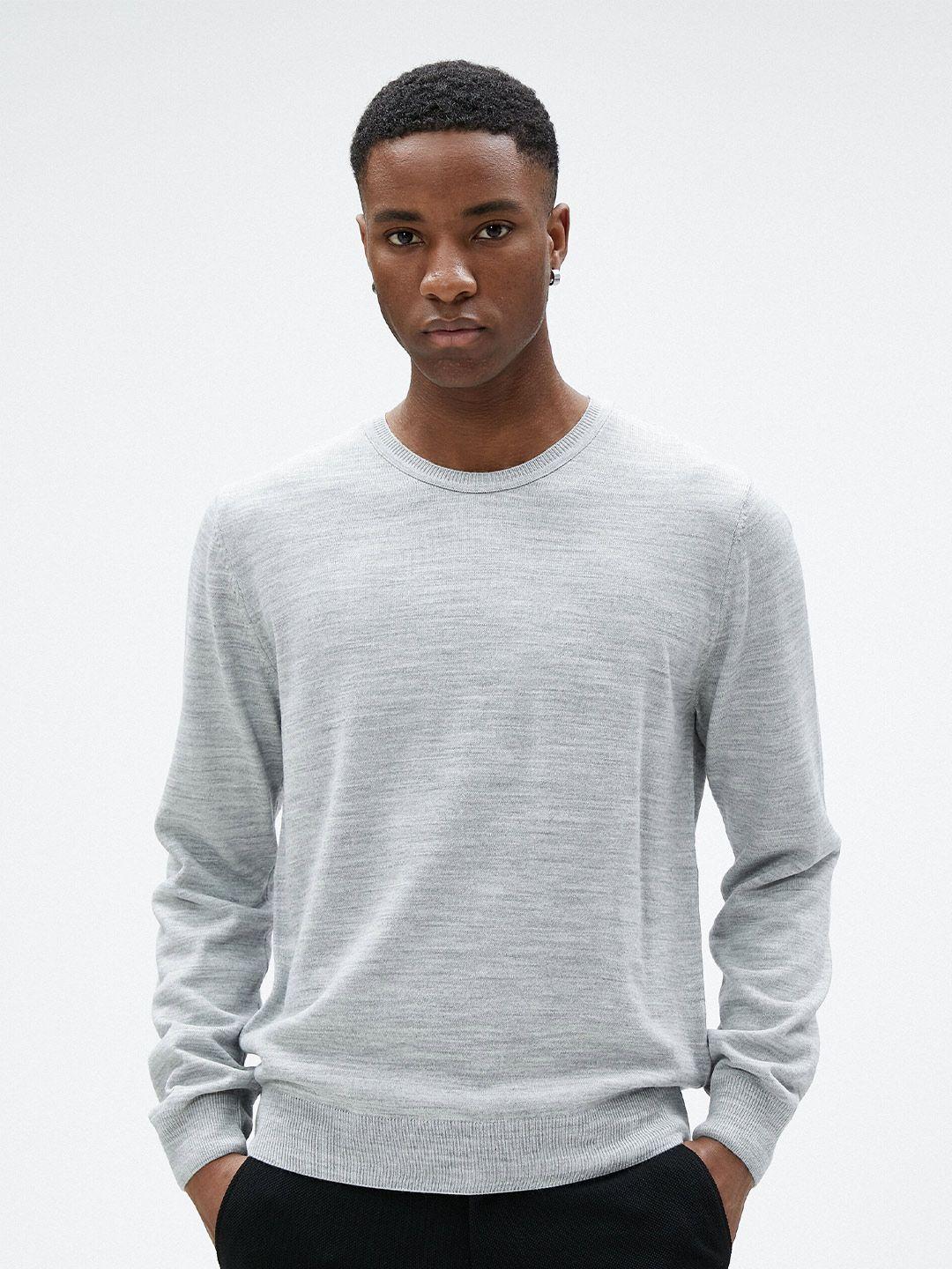 koton round neck pure acrylic pullover