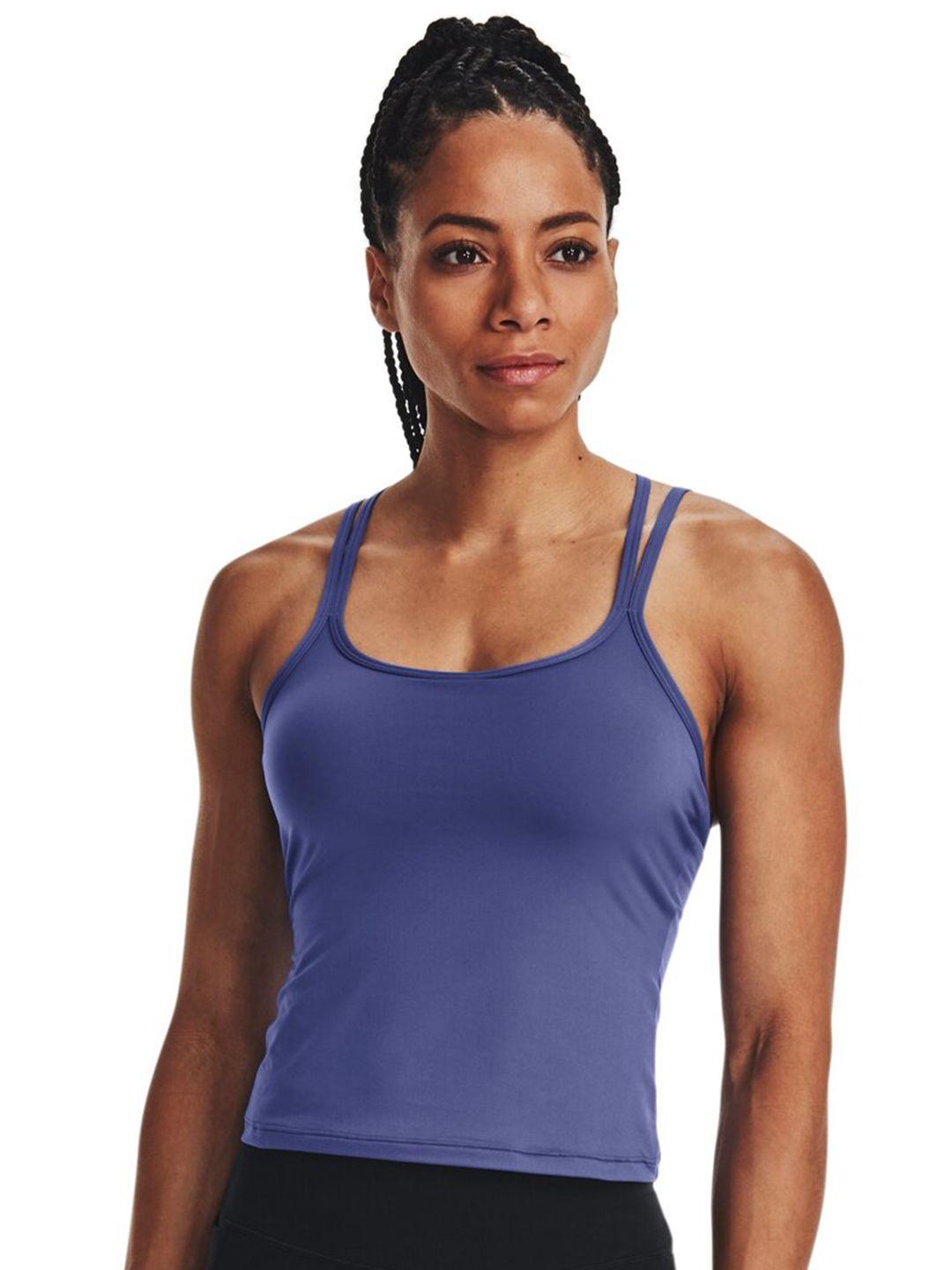 under armour slim-fit sleeveless meridian fitted tank t-shirt