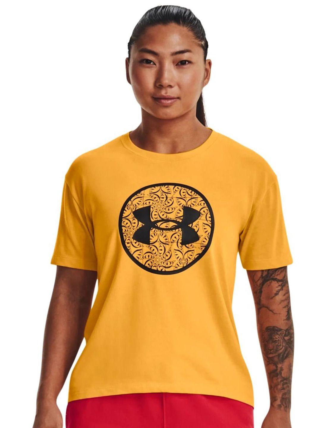 under armour lunar new year brand logo printed relaxed fit short sleeves t-shirt