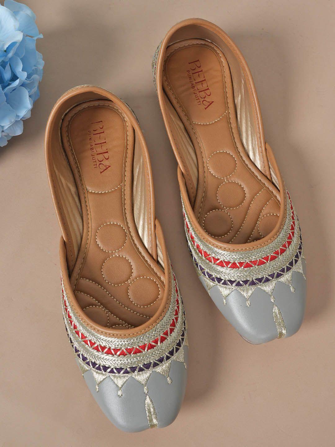 style shoes embroidered ethnic mojaris