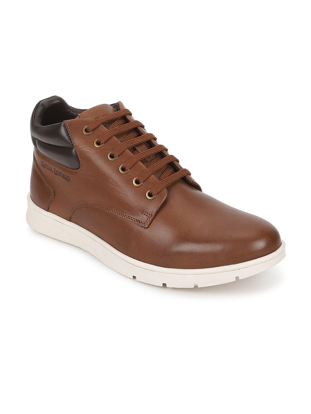 royal enfield men clasic leather sneakers