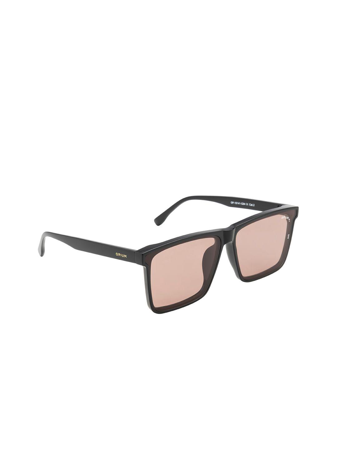 opium men wayfarer sunglasses with polarised and uv protected lens op-10141-c04