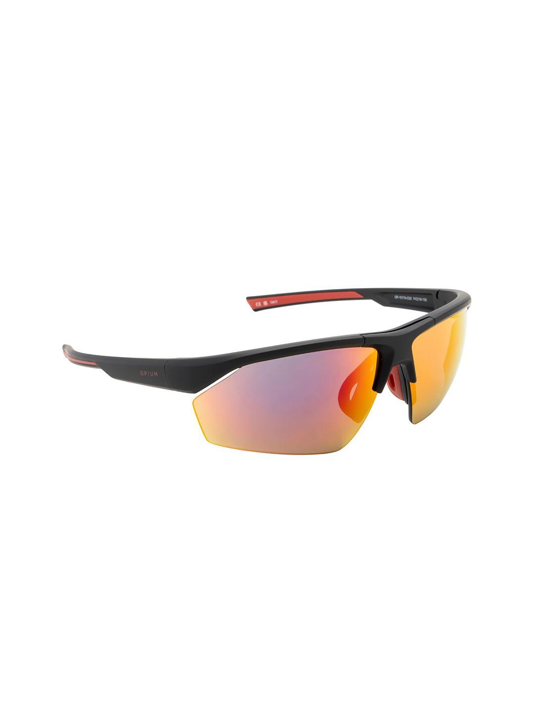 opium men lens & sports sunglasses with uv protected lens