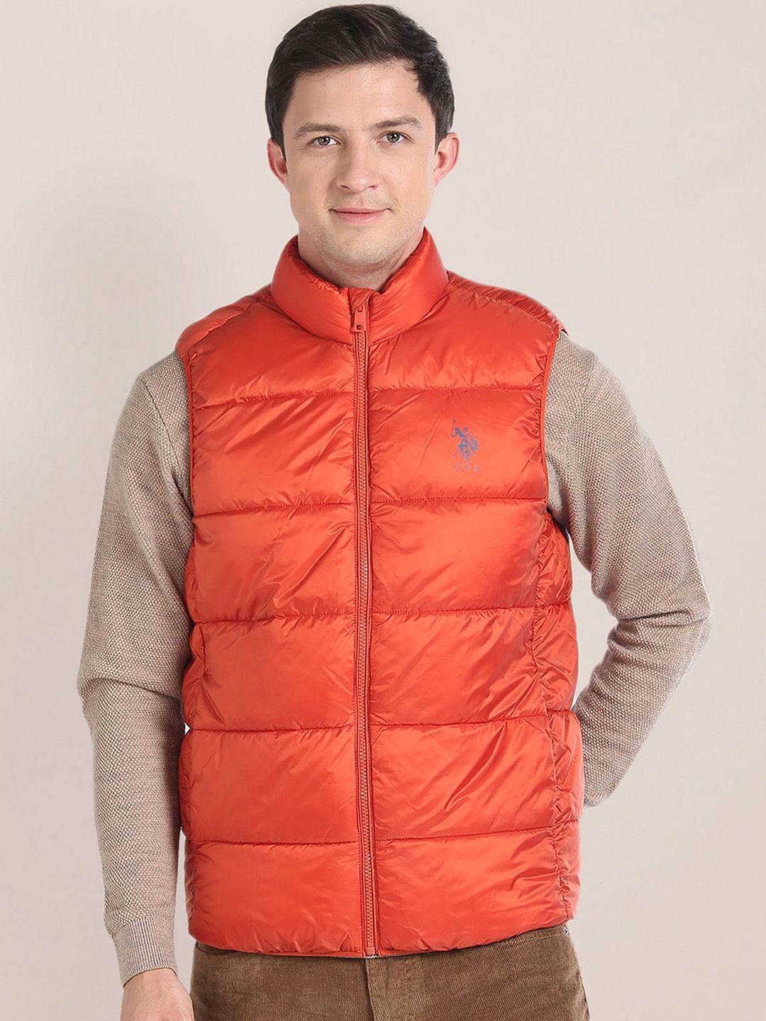 u.s. polo assn. mock collar sleeveless puffer jacket