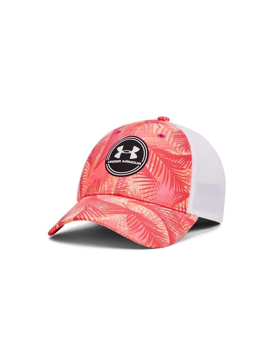 under armour men ua iso-chill driver mesh printed baseball cap