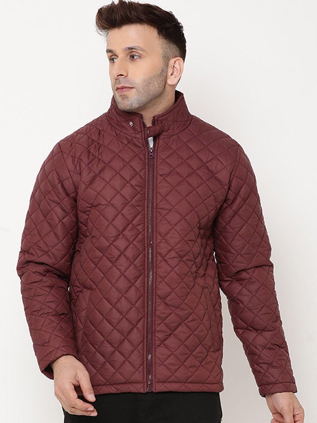 9ty3ree insulator mock collar quilted jacket