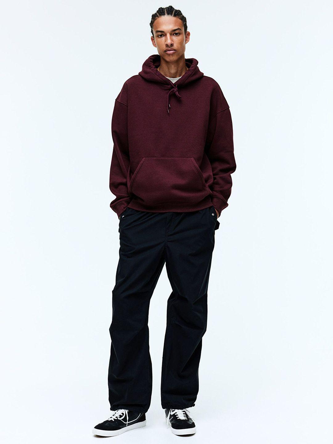 h&m relaxed fit hoodie