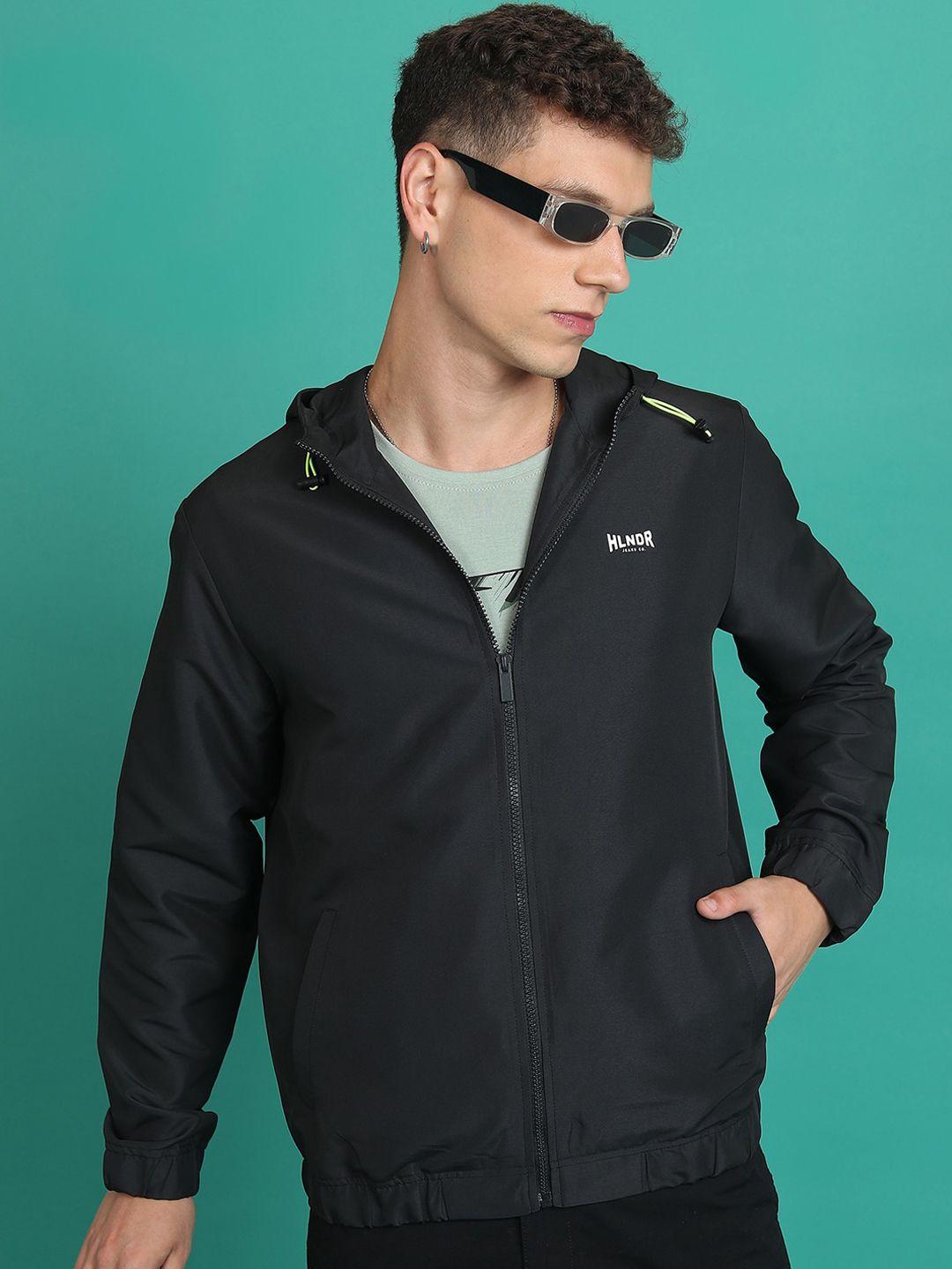 highlander hooded bomber jacket