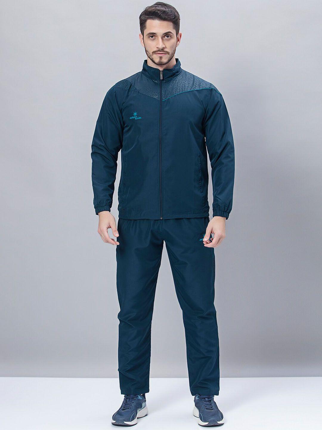 sport sun mock collar anti-microbial jacket & track pant