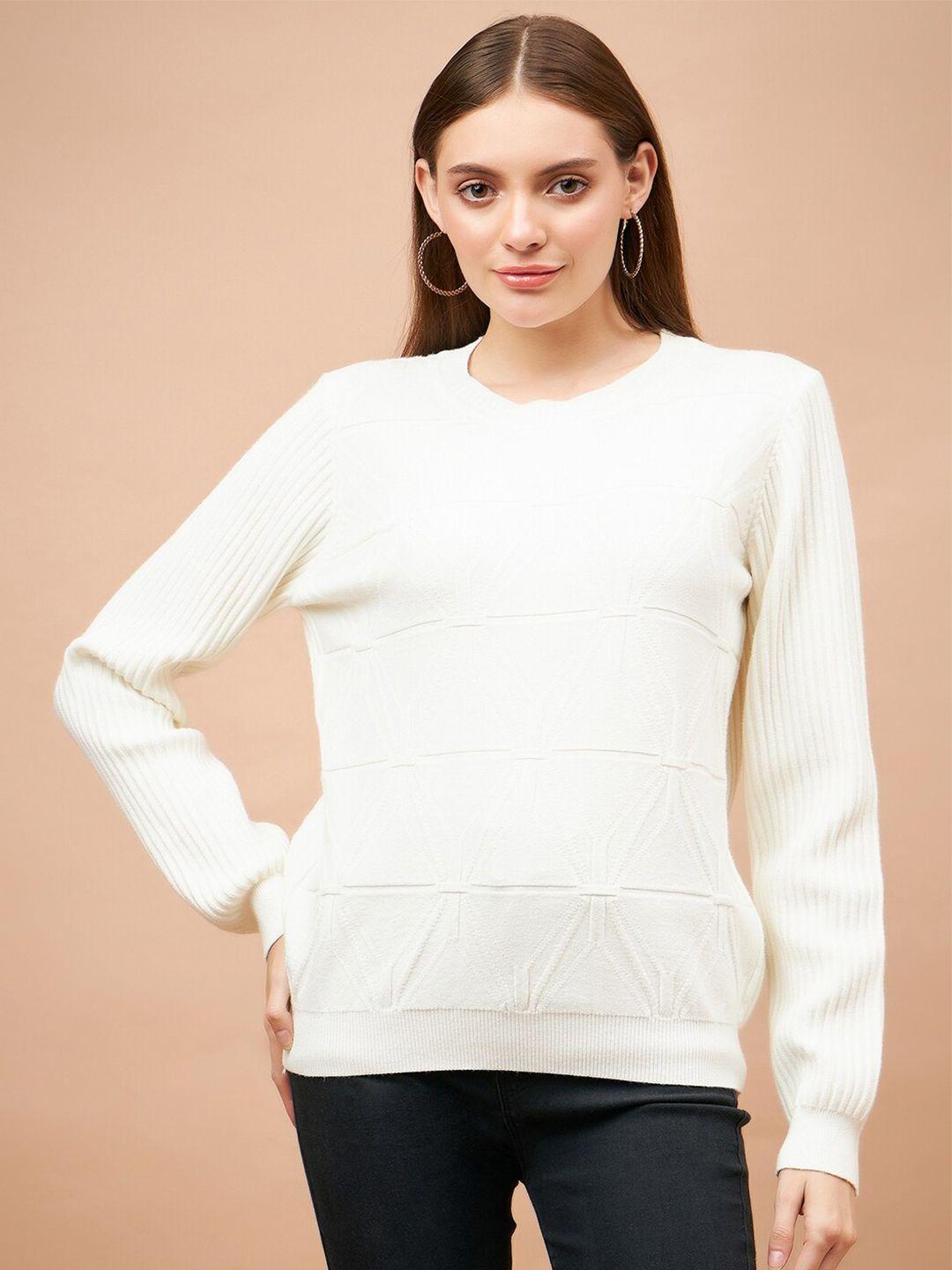 gipsy ribbed acrylic pullover