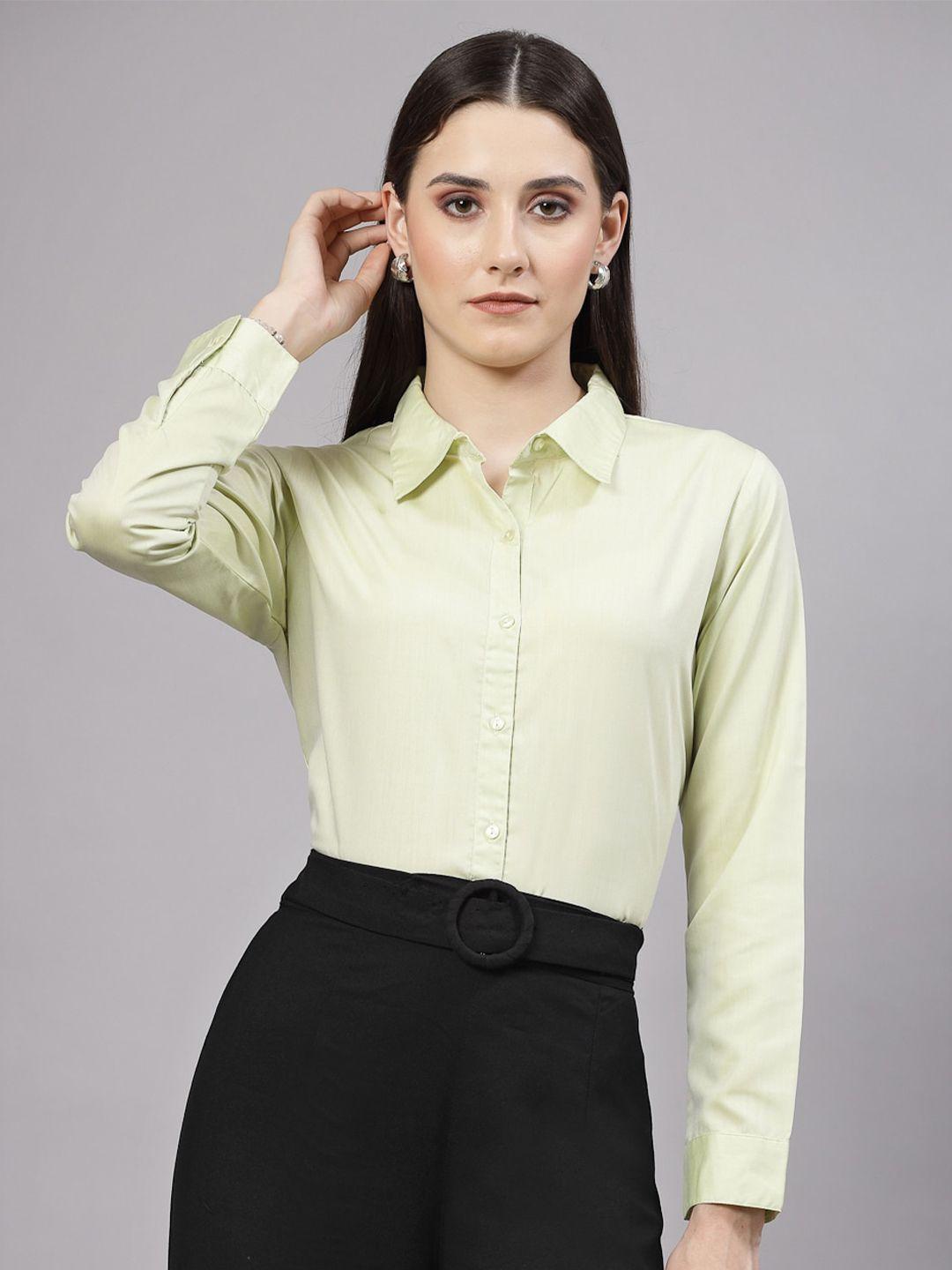 style quotient smart spread collar formal shirt