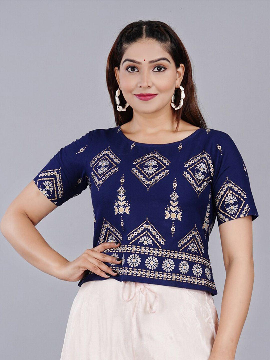 baesd ethnic motif printed top