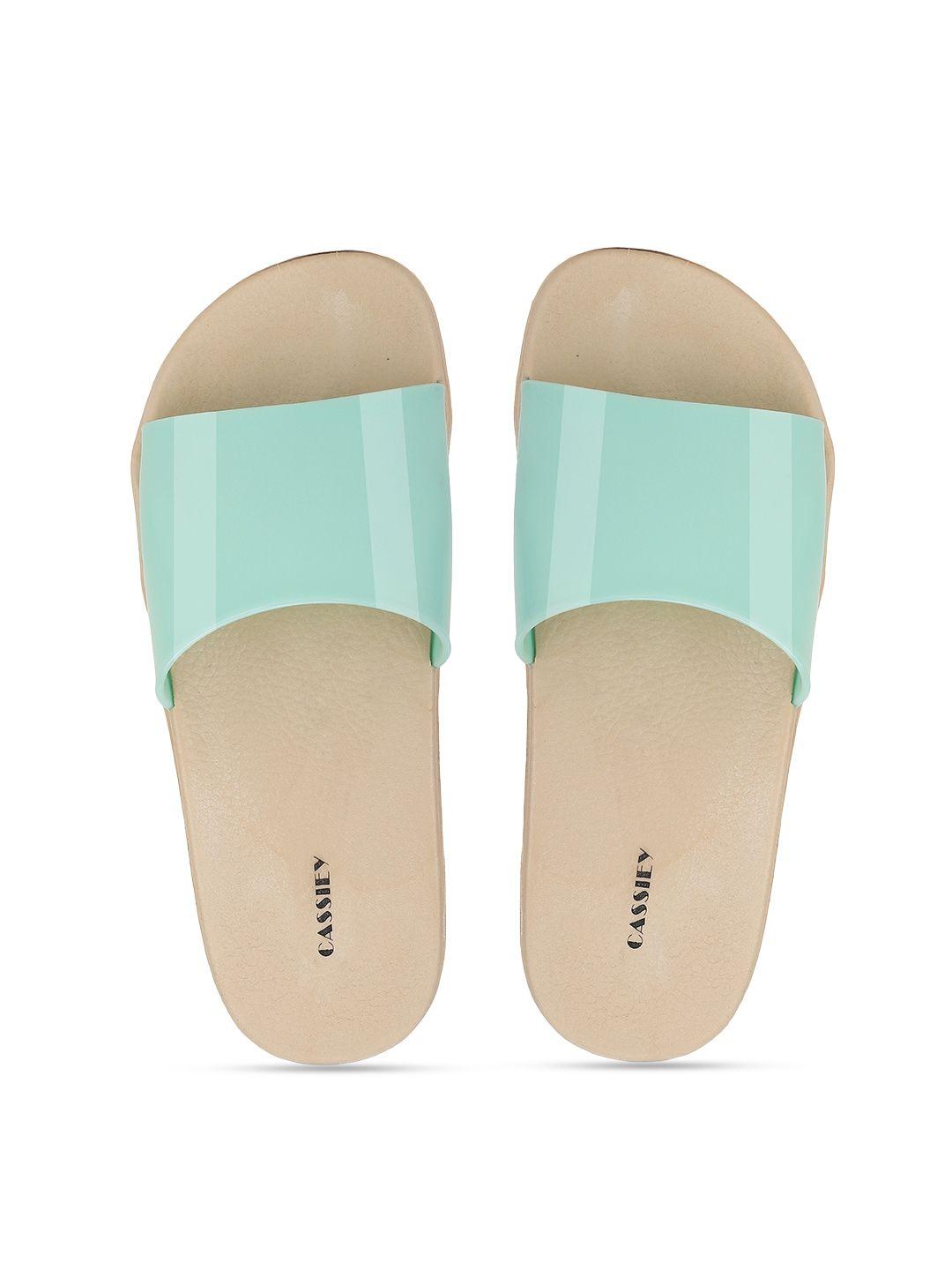 cassiey women rubber sliders