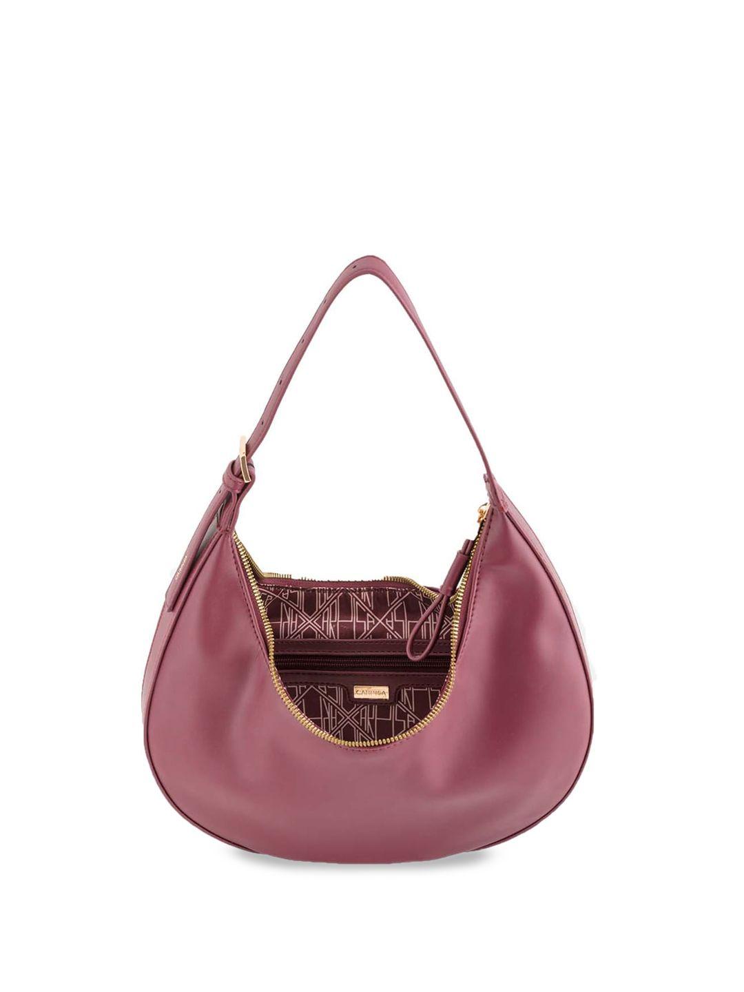 carpisa half moon leather hobo bag