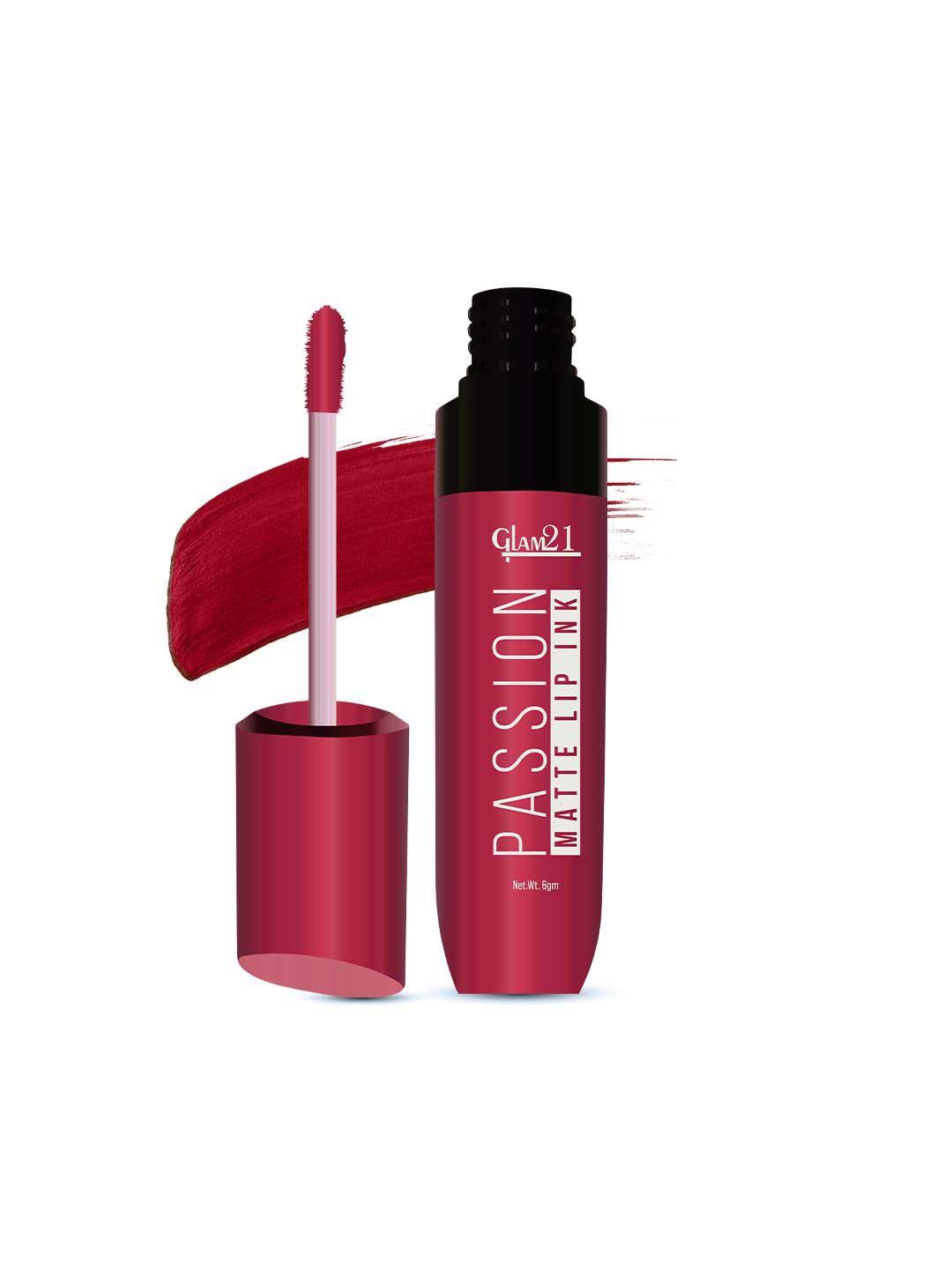 glam21 passion matte long lasting lip ink - 6g - cherry crush 03