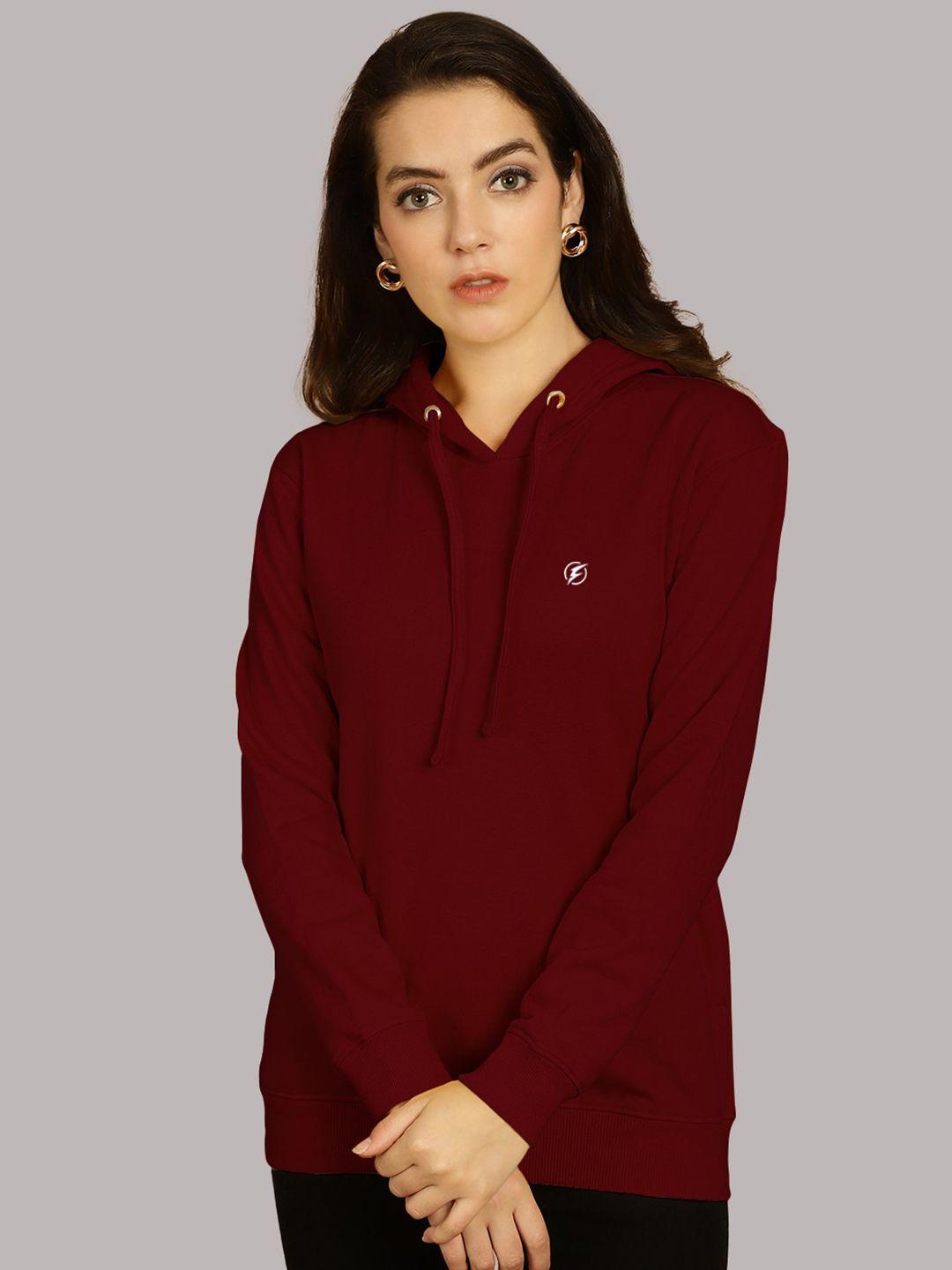 friskers hooded cotton fleece pullover