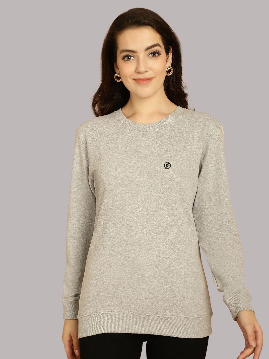 friskers round neck fleece sweatshirt