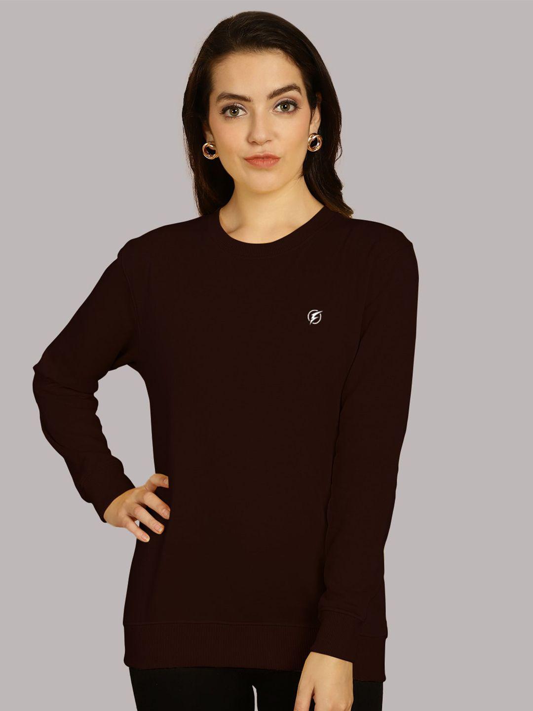 friskers round neck fleece sweatshirt