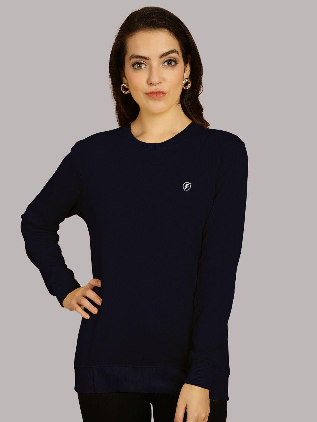 friskers round neck fleece sweatshirt