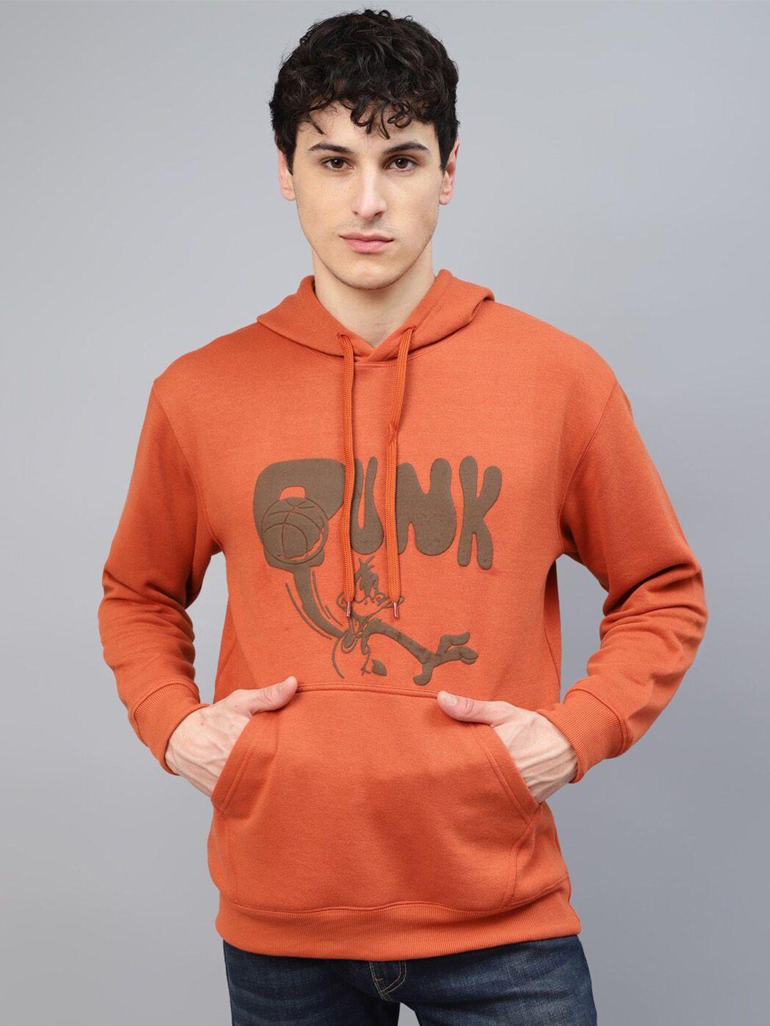 kook n keech graphic printed hooded sweatshirt