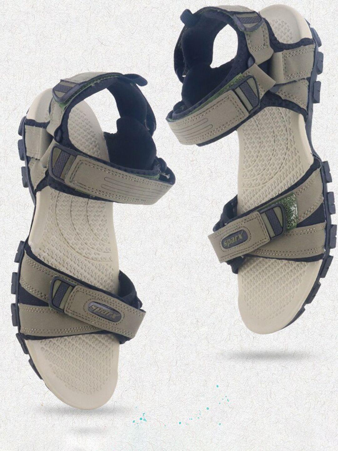 sparx men textured sports sandals