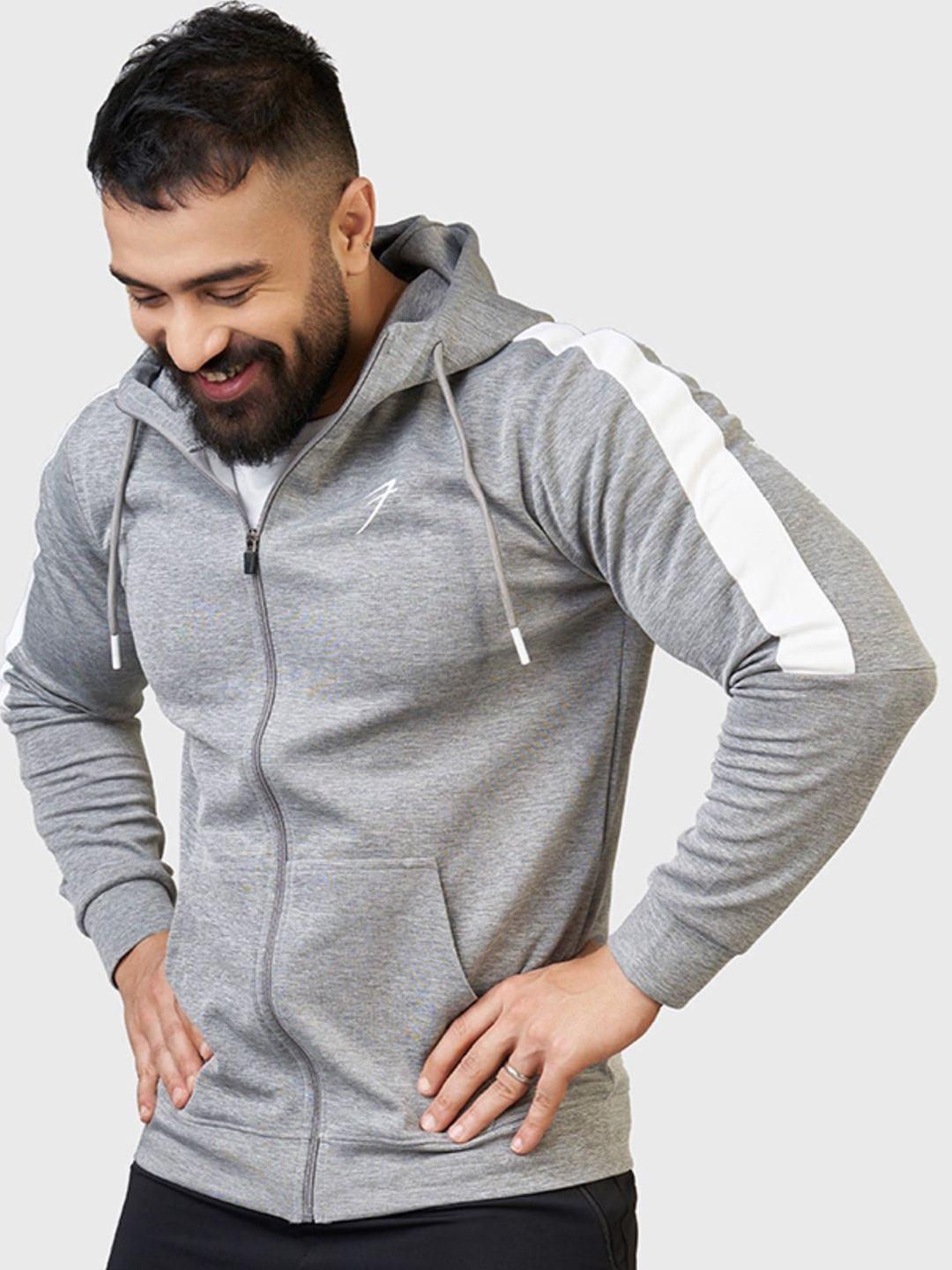 fuaark hooded lightweight training or gym sporty jacket