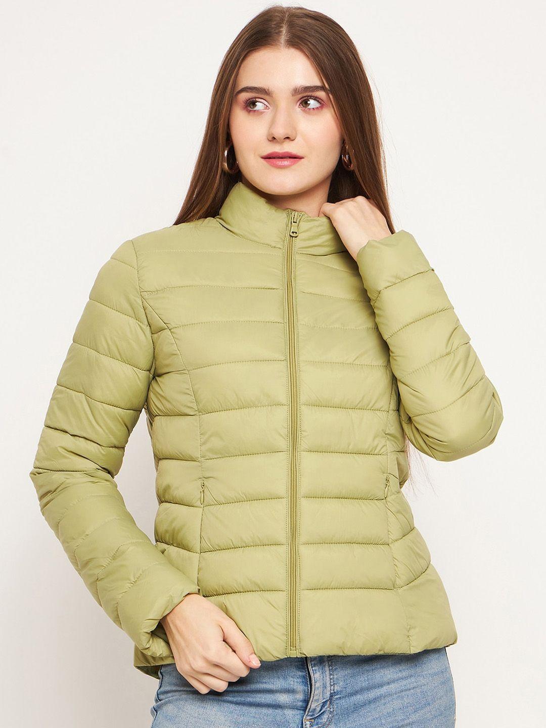 madame mock collar puffer jacket