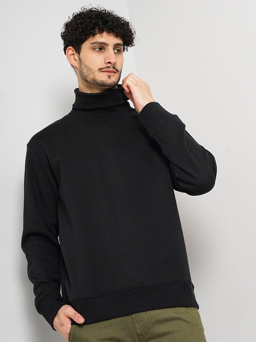 celio turtle neck cotton sweatshirt