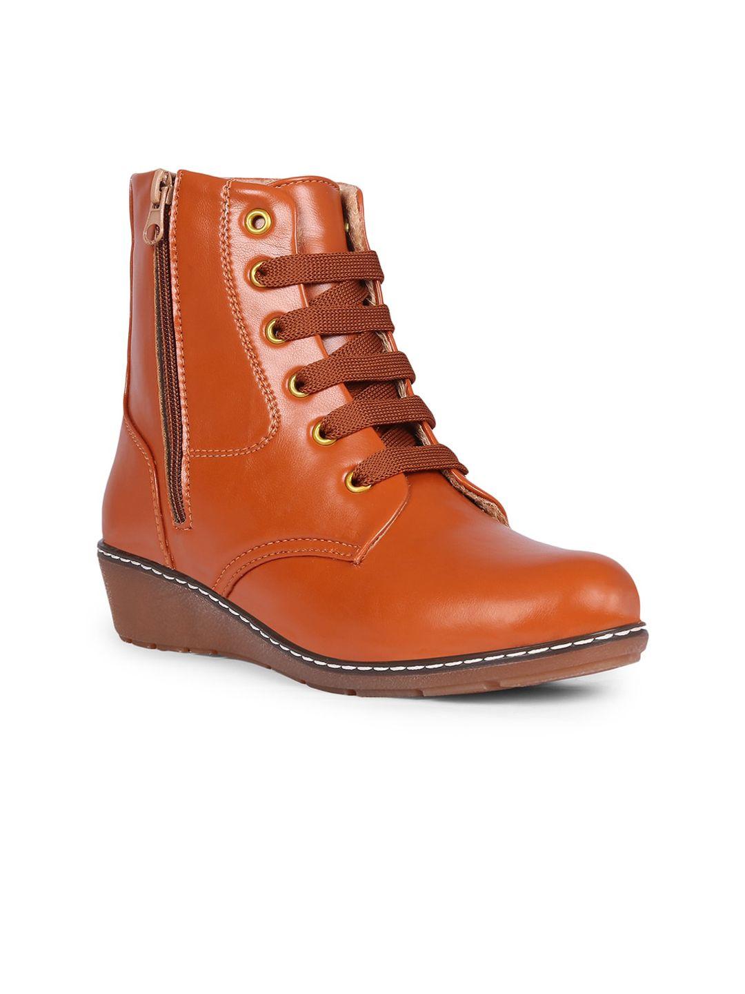 the roadster lifestyle co. women heeled mid-top regular boots