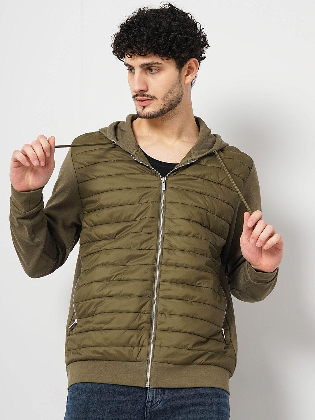 celio hooded padded jacket