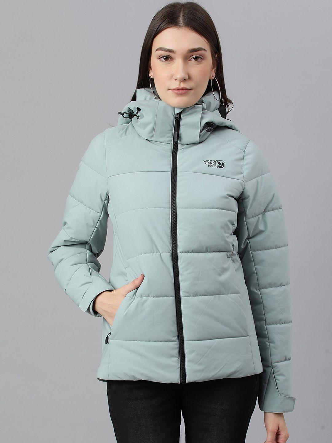 woodland hooded padded jacket