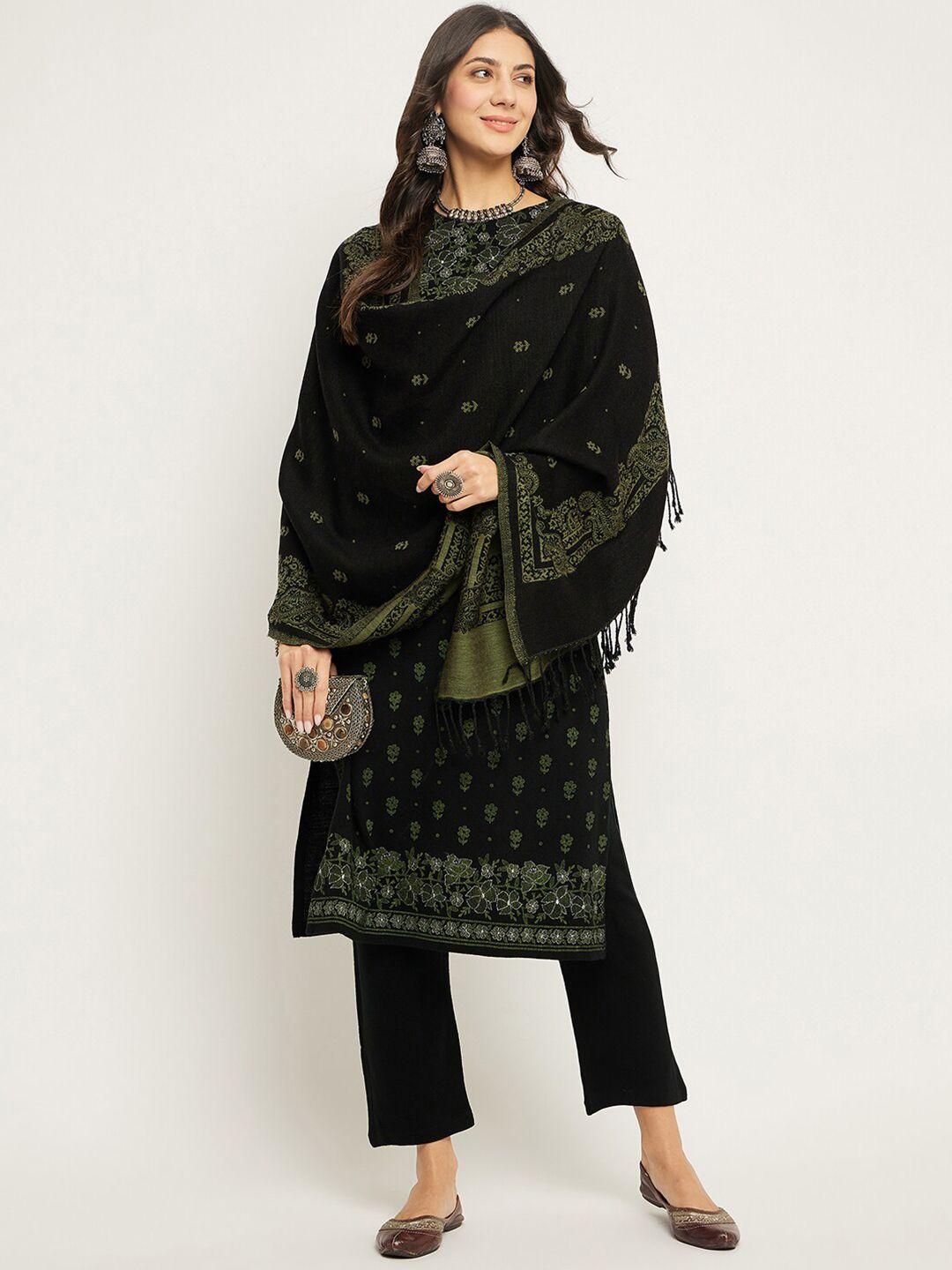 zigo floral printed regular kurta with palazzos & dupatta