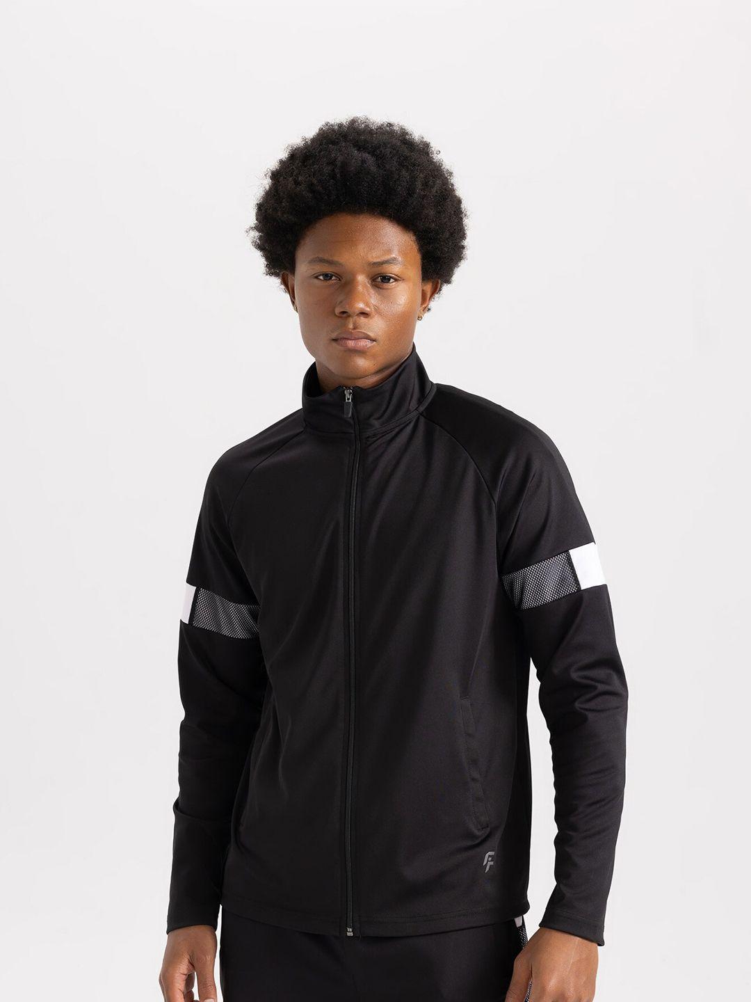 defacto stand collar sporty jacket