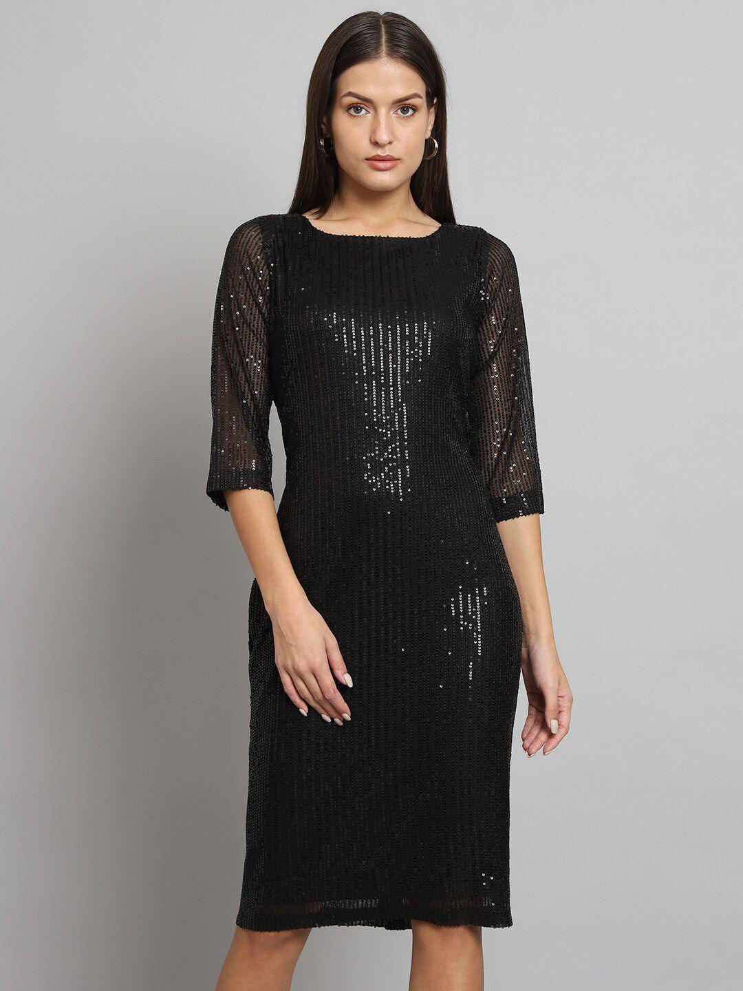 powersutra embellished sequinned sheath dress